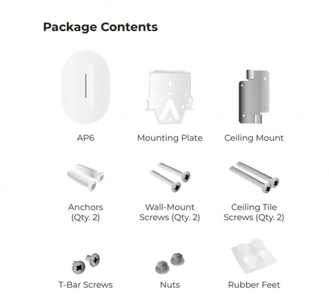 Alta Labs AP6 2x2 WIFI 6 Acces Point – foto 4