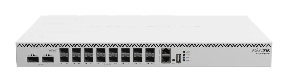 MikroTik Cloud Router Switch 518-16XS-2XQ-RM