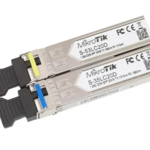 MikroTik SFP module S-35/53LC20D, SM, 20km, 1.25G