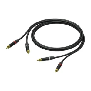 Procab Verloopkabel RCA male - RCA male, 3m