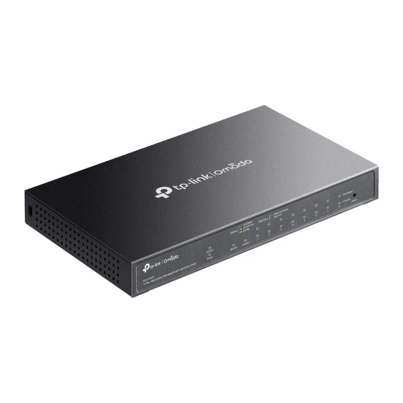 TP-Link Omada ES210GMP - 10-Poorts GbE PoE+ Switch, 123W PoE budget – foto 4
