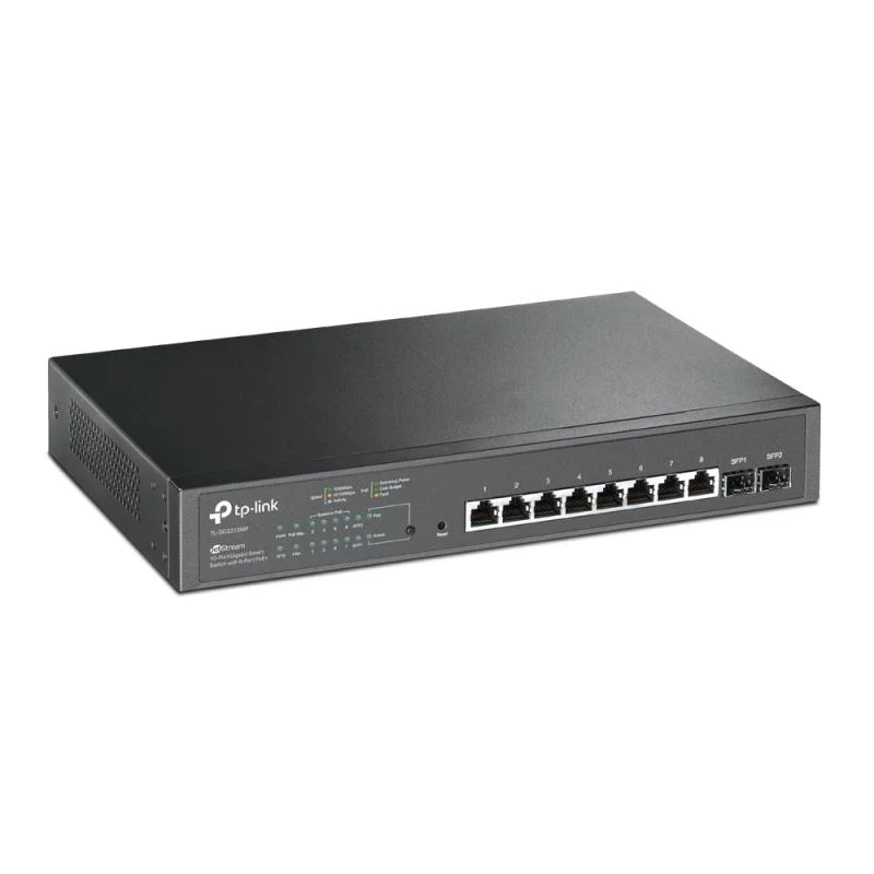 TP-Link Omada TL-SG2210MP - 10-poorts GbE PoE switch, 150W PoE budget – foto 2