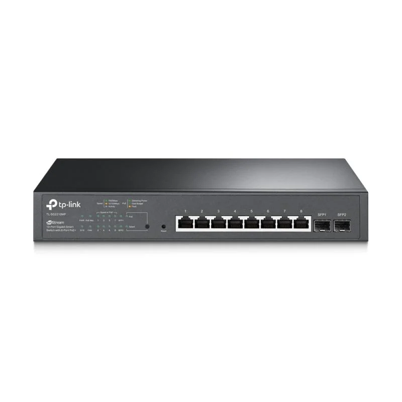 TP-Link Omada TL-SG2210MP - 10-poorts GbE PoE switch, 150W PoE budget