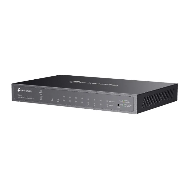 TP-Link SG2210P - 8-poort gigabit 802.3af PoE switch – foto 3