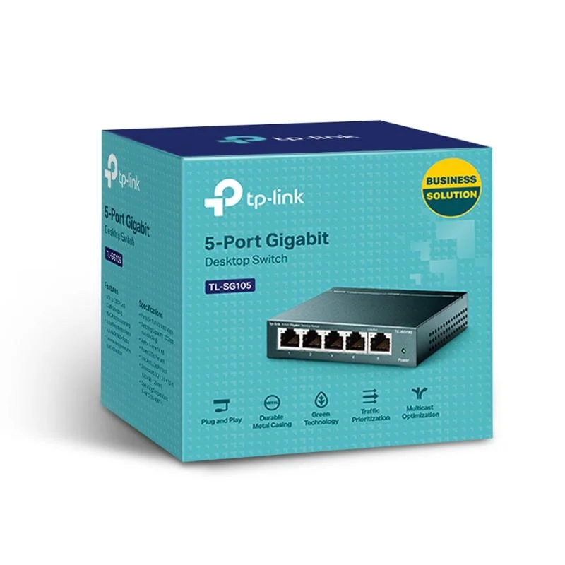 TP-Link TL-SG105 - 5-poort gigabit 802.3x switch – foto 9