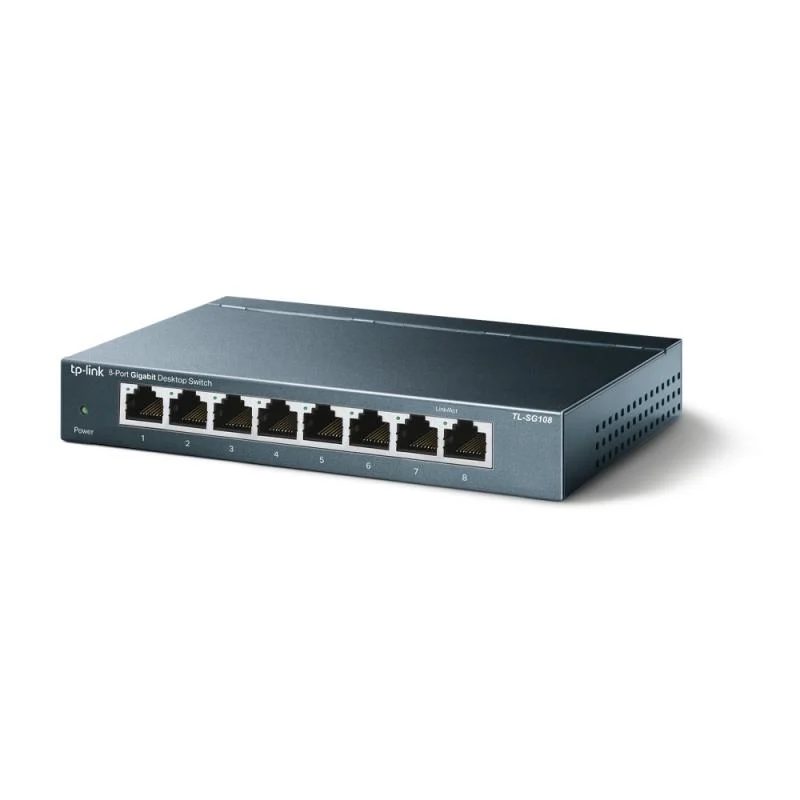 TP-Link TL-SG108 - 8-poort gigabit 802.3x switch – foto 2