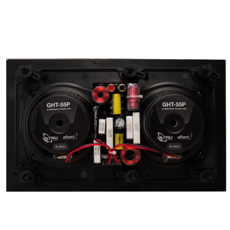 TruAudio Ghost HT Series 5.25inch LCR In-Wall Speaker, Injected Poly Woofer – foto 2