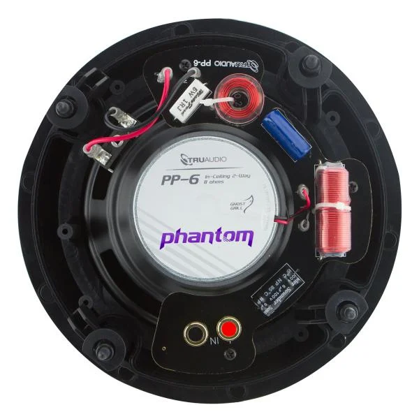 TruAudio PP-6 - Phantom Series, 2 weg in-ceiling speaker, 6.5 inch injected poly woofer – foto 3