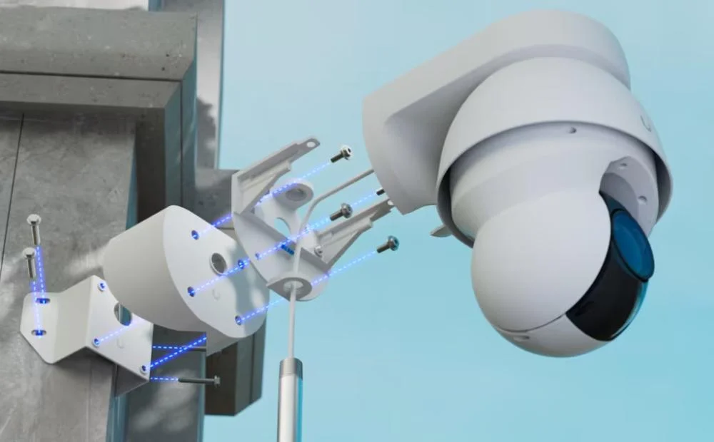 Ubiquiti AI PTZ Precision Corner Mount (White) – foto 11