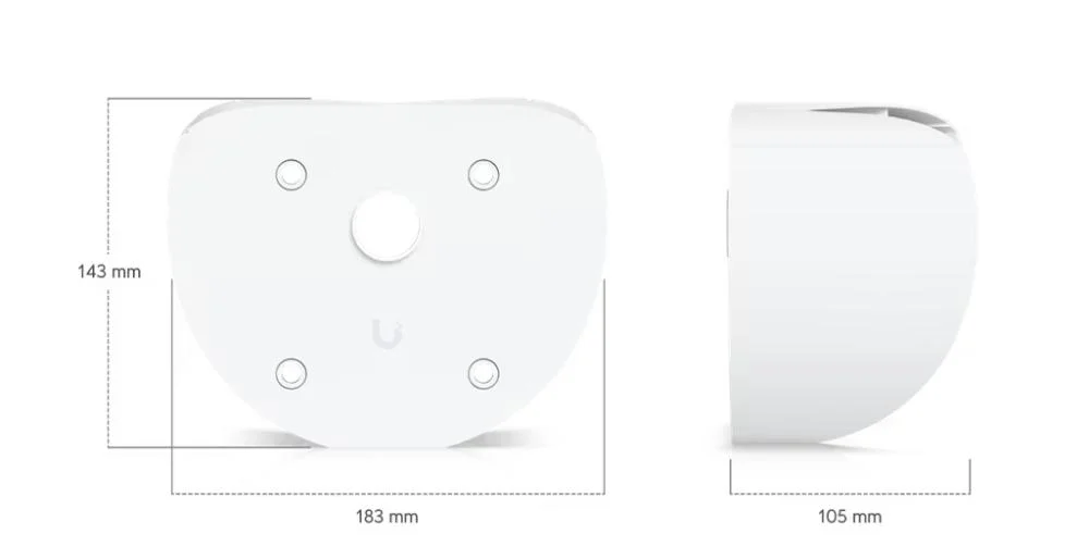 Ubiquiti AI PTZ Precision Corner Mount (White) – foto 8