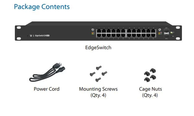 Ubiquiti EdgeSwitch ES-24-250W - 24 ports / 250 Watt – foto 3