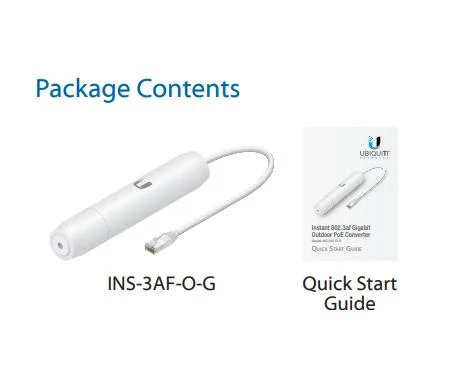 Ubiquiti Instant 802.3af Adapter outdoor gigabit – foto 3