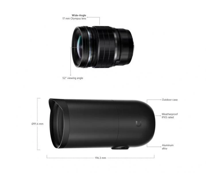 Ubiquiti UniFi Protect AI DSLR - Wide Angle – foto 8