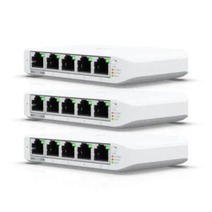 Ubiquiti UniFi Switch Flex Mini 3-pack, No PoE budget