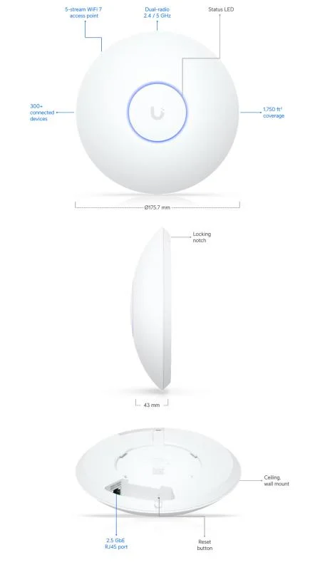 Ubiquiti UniFi U7 LR – foto 8