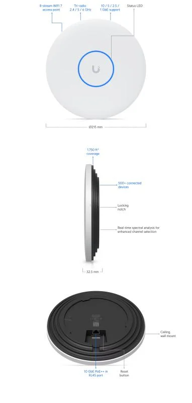 Ubiquiti UniFi U7 Pro XGS – foto 7